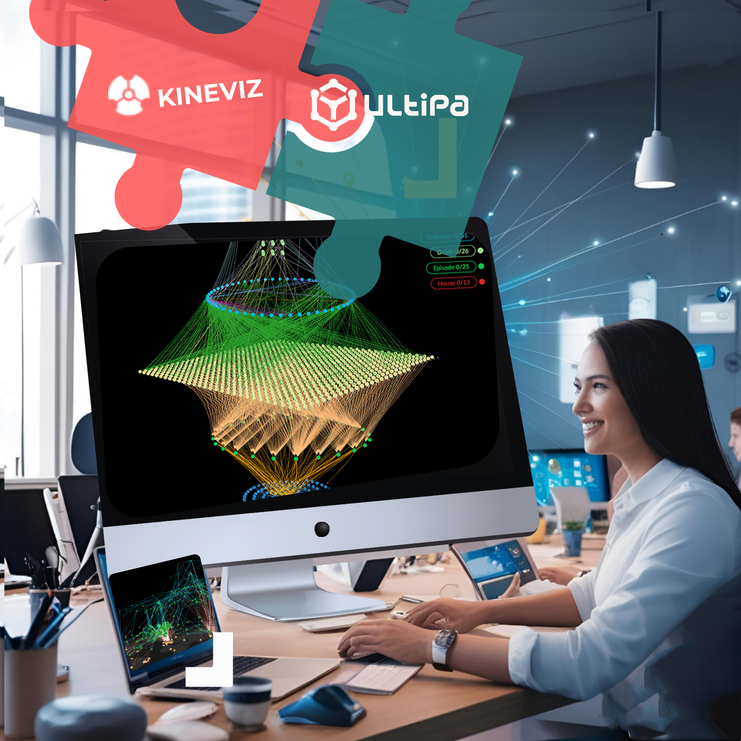 Kineviz Partners with Ultipa to Unlock Complex Data Relationships and Real-Time Graph Analytics - Ultipa Graph